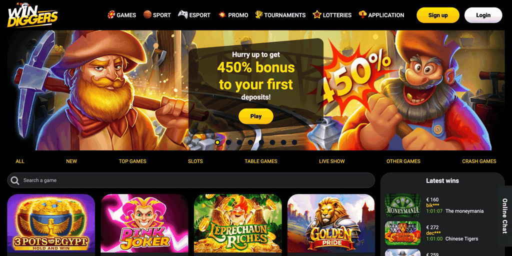 Win Diggers Casino Win Diggers Casino