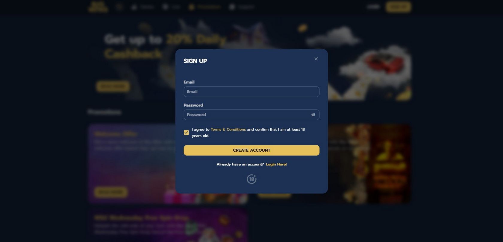 Register with BigWins and play Lightning Roulette