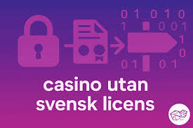 Casino utan svensk licens Fördelar och risker